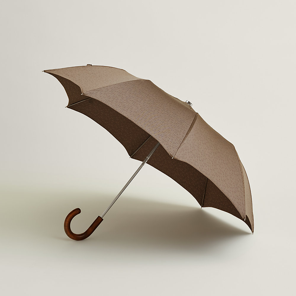 HERMES Parapluie pliant Pluie de H 傘 Pluie de H folding umbrella | Hermès Canada